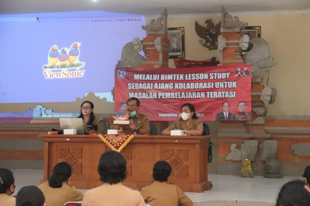Disdikpora Gelar Bimtek Lesson Study Se-Kabupaten Badung